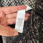 Lucky Brand  Los Angeles Women's Black Cream Knit‎ Open Front Cardigan Sweater Photo 6