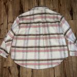 Plaid flannel jacket Pink Size L Photo 3