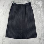 Jaclyn Smith  Skirt Pinstripe Career Wear Business Casual A-Line‎ Vintage Size 4 Photo 1