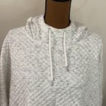 Cotton On Body heathered popcorn textured quilted hoodie size M Photo 4