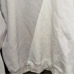 Abercrombie & Fitch Abercrombie soft a&f crewneck oversized sweatshirt pullover beige two tone block Photo 5