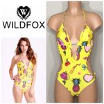 Wildfox 🌺Host Pick🌺 emoji monokini. NWT Photo 1