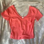 Lululemon NWT Raspberry Cream Align Tee Photo 0