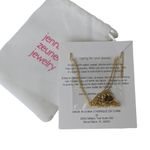 Jennifer Zeuner Jewelry Gold Plated Star Double Necklace New Photo 1