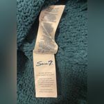 Seven7 Sweater Womens Size L Deep Teal Chenille Cable Knit Turtle Cowl Neck Photo 7