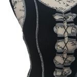 Brand New Black Peekaboo Top Size L Photo 2