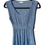 Max Studio Sleeveless Blue And White Maxi Dress Sz M Photo 5