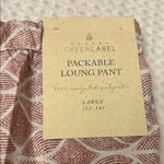 NEW! QUAGGA GREEN LABEL Packable Wide Leg Lounge Pants L(12 Photo 10