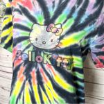 Hello Kitty  Rainbow Spiral Tie Dye T-Shirt Size Small Photo 2