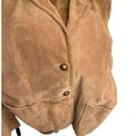 st. john's bay St John’s Bay Suede Leather Jacket Large Photo 3