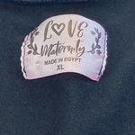 Maternity Long Sleeve Shirt Black Extra Large Size XL Photo 7