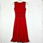 EXPRESS  Vintage Y2K Babydoll Midi Dress Size Small 3/4 Red ALT Gilmore Girls Photo 1