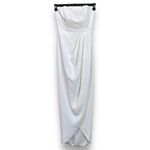 Shona joy  Core U Bustier Dress in Ivory Size 2 Midi Bridal Shower Wedding Bride Photo 2