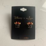 Kate Spade Disney X New York Minnie Studs - Black - NWT Photo 3