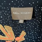 Anthropologie bel Kazan black speckled abstract floral duster kimono Orange Size undefined Photo 7