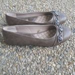 Rialto Comfort Brown Jeweled Flats Size 7.5 Photo 1