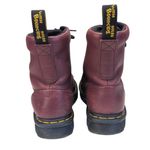 Dr. Martens  Lexington Burgandy Boots GUC $170 Size EU 37 6L    S3739 Photo 10