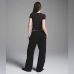 SKIMS Cotton Fleece Straight-Leg Pants S Photo 1