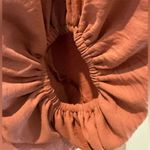 JODIFL Pullover V Neck Career Blouse Long Sleeve Mauve Pink Size Small Photo 4