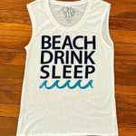 Chaser NWOT  BEACH DRINK SLEEP Tank Photo 0