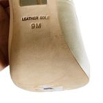 Badgley Mischka New  Womens Ivory Kiara Satin Peep Toe Classic Pumps 9M (Stains) Photo 12