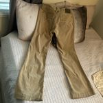 Union bay VTG Y2K low rise 70’s western tan corduroy wide boot flare leg pants 9 Photo 2