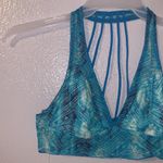 Flirtitude  Blue Halter Bralette Photo 1