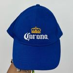 Corona Blue Embroidered Dad Hat Vintage Y2K Photo 2