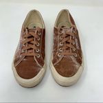 Superga  Velvet Sneaker Blush Deep Rose Low Trainer size 36 Photo 1
