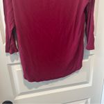 The Limited  Maroon/Plum Scoop Neck 3/4 Sleeve Blouse M Photo 6