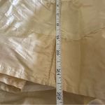 Seventy Y2K Cream and Tan Silk Midi Skirt L White Size L Photo 9