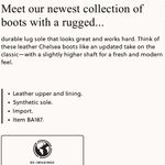 J.Crew  Gwen Lug-sole High-shaft Leather Chelsea Boots Photo 1