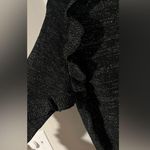 Time & Tru NWT Black & Silver Glittered Sweater w/ Ruffles - Size XXL Photo 9