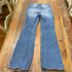 Old Navy  Blue Higher High-Rise Flare Jeans Size 4 Denim Womens Photo 10