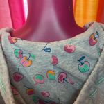 Apple Tunic Hooded Sweatshirts with Puffed Sleeve medium vintage Photo 7