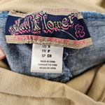 y2k CUTE WALLFLOWER Maternity jeans with cuffed crop legs By Motherhood Blue Size undefined Photo 3
