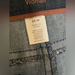 Sonoma Modern Fit Straight Dark Wash Jeans Women's Size 24W NWT Photo 5