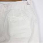 Lou & grey NWOT White Neutral Tampered Cotton Drawstring Pants Size 4 Coastal Photo 11