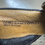 Born Black Leather Loafers Size 6 Handcrafted Comfort Slip Photo 5