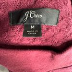 J.Crew  Mock Neck Gathered Shoulder Knit Top Size Medium Photo 4