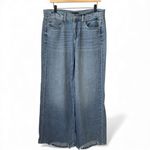 Sincerely Jules Lightweight Extra Wide Baggy Loose Denim Blue Size 30 Photo 5