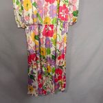 143 Story  By LineUp Floral Maxi Dress Smocked Bodice Spring Easter Medium Modest Photo 3