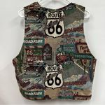 Route 66 Vintage  Hollywood Tapestry Vest see size Photo 4