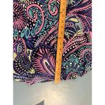 Talbots  Athletic Dress Size Medium Petite Blue Purple Green Nautical Athlux Photo 6