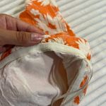 Boutique Orange Strapless Mini Dress Photo 3