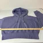 Adidas Originals Women’s Coeeze Classic Cropped Hoodie in Indigo Size Medium Photo 6