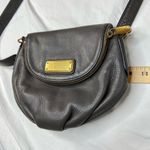 Marc by Marc Jacobs  Classic Q Natasha Dark Gray Leather Crossbody Bag Photo 9