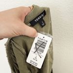 Torrid [] Olive Green Mineral Wash Button Front Skirtall A-Line Mini NWT Size 1X Photo 12