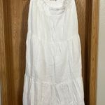 a.n.a White Tiered Maxi Skirt Photo 2