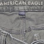 American Eagle  Green 90s Straight Leg Corduroy Jeans Size 4 Long Photo 2